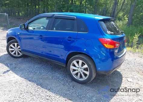 2015 Mitsubishi Outlander Sport Se from USA, damaged, VIN 4A4AP4AU1FE016219